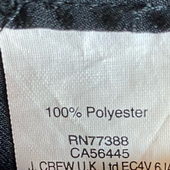 NWOT-J. CREW-BLACK CAMISOLE TOP-SIZE 6 - Picture 5 of 6